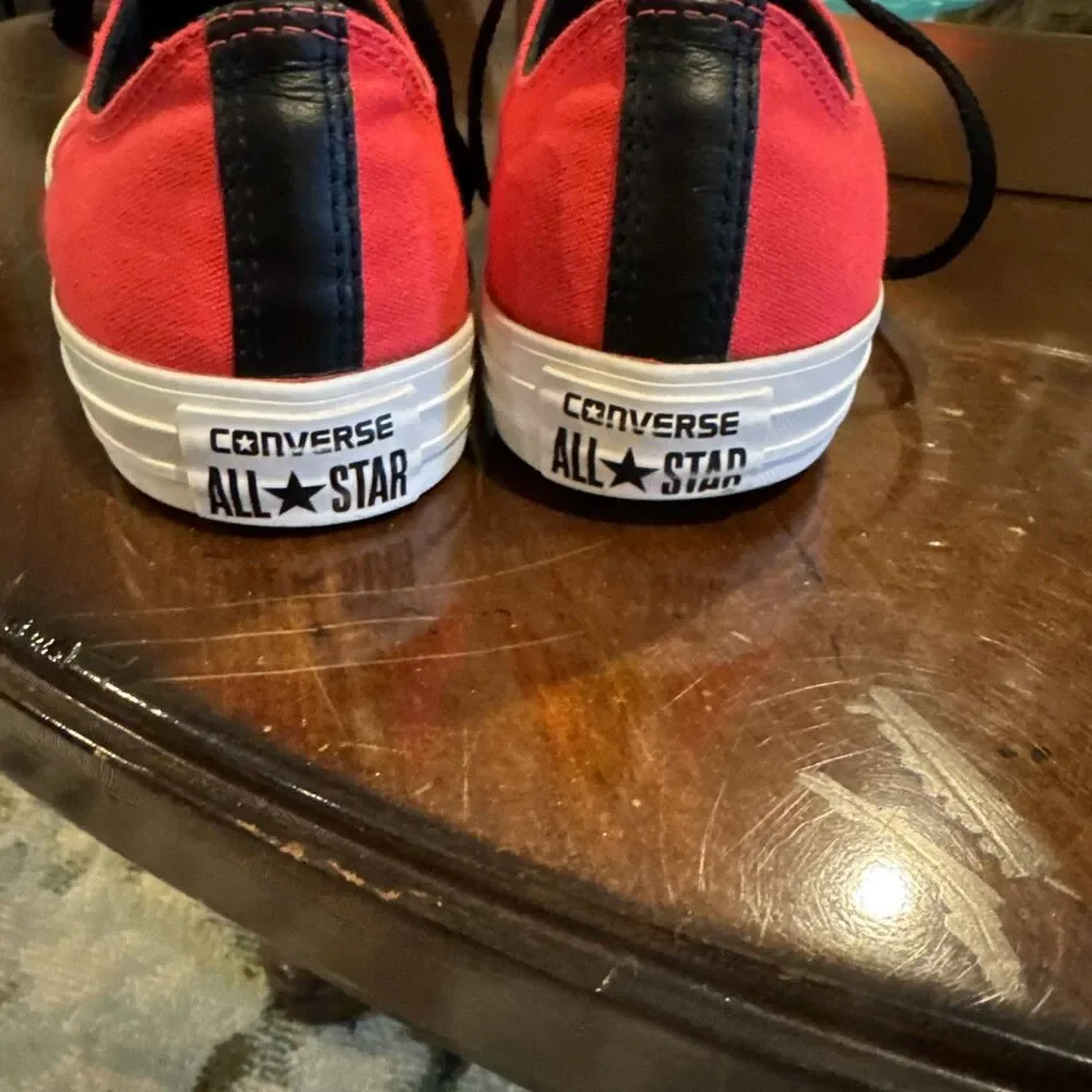 Converse All Star Neon Orange Sneakers